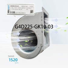 New in box Ebmpaps Blower Fan G4D225-GK10-03 400V 460W Industrial cooling fan picture
