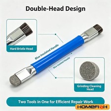 Double End ESD Anti Static Cleaning Brush PCB Motherboard Phone Laptop Repair picture