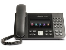 Panasonic KX-UTG300B SIP POE VoIP Business Phone NEW Open Box Complete picture