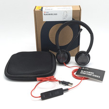 Poly Blackwire 3325 USB-C/A & 3.5mm Plug Headset (8X221AA) W/ Storage Bag picture