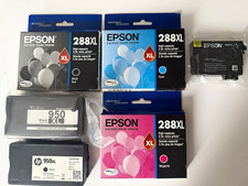 Epson 288XL Genuine Inkjet Ink Cartridges Black Cyan Magenta High Capacity picture