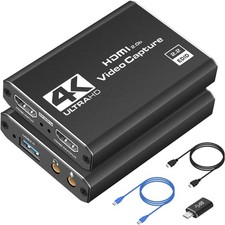 Capture Card 4K HDMI Video Streaming to USB 3.0 1080P 60FPS Capture Device picture