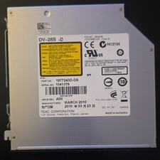 TEAC DV-28S-D Internal Laptop DVD-ROM Drive Black Silver 1977243D-DS picture