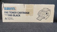 Ricoh Savin Lanier Genuine Fax Toner 1165 Black picture