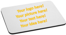 Custom Mouse Pad | Personalized with Any image, logo, photo or design picture