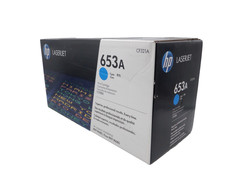 Genuine HP 653A Cyan CF321A Print Cartridge  D picture