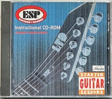 ESP Guitars & Basses Starter Guitar Lessons CD-ROM eMedia PC Mac picture