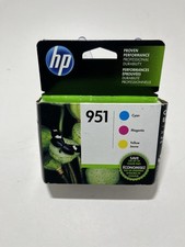 NISB HP 951 - 3PK COLORED INK  02/2018 Exp SEALED BOX picture