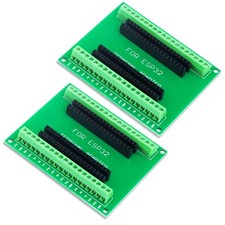 2pcs ESP32 Breakout Board GPIO 1 into 2 for 38PIN No Mounting Hole Version ES... picture