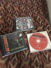 Battle Drone Mechwarrior 2 Mercenaries Heavy Gear 1990s Mech Game Lot Vintage  picture