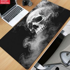 2D Flat 1pc Skull Art Pattern Pad for Desk, Gaming, Office Decor, Non-Slip Rub picture
