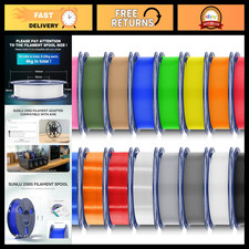 16 Color PLA Filament Bundle, 0.25kg Spools, Total 4KG, Multicolor 3D Printing S picture