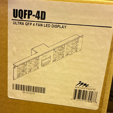 Middle Atlantic Ultra QFP UQFP-4D 4 Fan LED Display 1U 19in 40mm 4-Pin picture