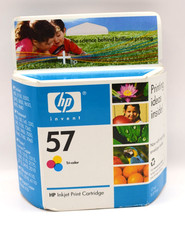 New Genuine HP 57 Tri-Color Ink Cartridge Expiration Date 05/2007 *FREE SHIPPING picture