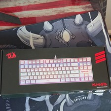 Redragon Kumara K552-WR Mechanical Keyboard White QWERTY Illuminated USB Wired picture