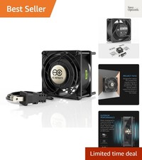 AXIAL 8038, Quiet Muffin Fan 3