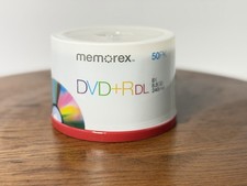 Memorex DVD+R DL | 8X | 8.5GB | 240min | 50PK | New Sealed picture