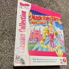 Mattel Media Magic Fairy Tales Barbie as Rapunzel CD-ROM Windows English MPN picture