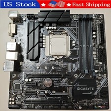 Used Gigabyte GA-Z370M-D3H LGA1151 M-ATX Motherboard 4xDDR4 M.2 HDMI DVI picture