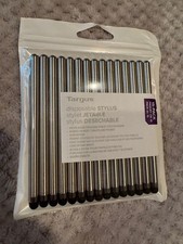 NEW Targus Disposable Stylus 15pk Silver Gray SEALED picture