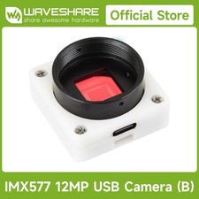 Waveshare IMX577 12MP USB Camera (B), 3840 × 3024, Plug and Play, Supports C/CS picture