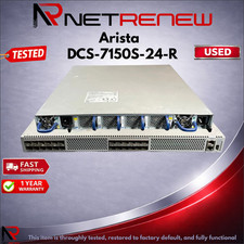 Arista DCS-7150S-24-R 24 Port 10G SFP+ Switch W/ Dual Psu picture