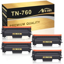 4P Compatible with Brother TN760 TN-730 Toner MFC-L2710DW HL-L2390DW HL-L2325DW picture