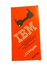 Vintage Genuine IBM Lexmark 1337765 Easystrike Lift Off Correction Tape 1984 picture