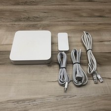 Apple A1408 AirPort Extreme Base Station Wireless Router & Power Supply / Cables picture