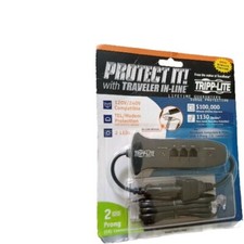 Tripp-Lite surge protection, Suppressor 1130 joule 120V/240V Traveler in-line picture