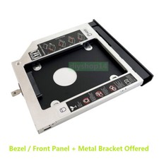 2nd HDD SSD Hard Drive Caddy For Lenovo ThinkPad E570c E570 E575 + Bezel Panel picture