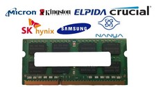 Lot of 5 Major Brand 4 GB PC3L-12800 (DDR3-1600) 2Rx8 DDR3L Laptop Memory RAM picture