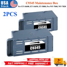 2PK C9345 Epson ET-16600 ET-16650 ET-5800 ET-5850 Maintenance box waste ink pad picture
