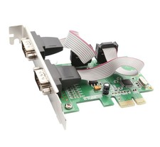 2 Port DB9 Serial PCI-Express 2.0 x1 Card - SI-PEX15037 picture