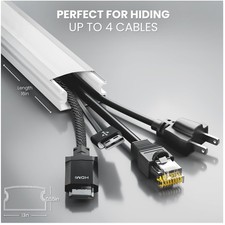 Sleek Cord Hider Kit - Cable Concealer for TV Wall picture