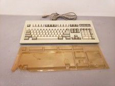 Chicony KB-5181 Mechanical Clicky Keyboard AT XT 5-Pin DIN Monterey White Switch picture