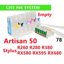refillable CIS CISS ink system Stylus R260 T078 78 ** picture