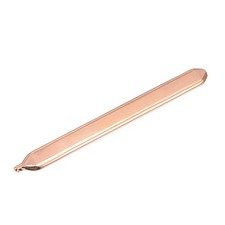 Copper Flat Heat Pipe for Cooling Laptop CPU GPU Heatsink 60mm x 8mm x 3mm picture