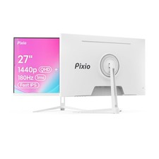 Pixio PX278 Wave White 27 inch 180Hz Refresh Rate Quad HD 1440p Resolution Fa... picture