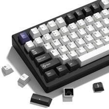 Womier Double Shot PBT Keycaps Set 138 Keys Cherry Profile Custom picture