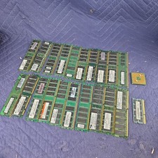 (lot of 20) Memory Ram PC1 PC2 PC3 DDR USED MIXED LOT Untested For Parts picture