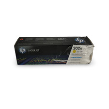 New OEM HP LaserJet 202A Yellow Toner Cartridge CF502A picture