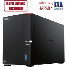 Buffalo LinkStation 720D 4TB Hard Drives Included [2 x 2TB, 2 Bay] (ls720d0402) picture