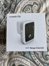 RANGEXTD WiFi Range Extender: Improves Coverage Speed up to 300Mbps- New Sealed picture