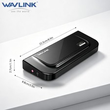 Wavlink Displaylink Laptop Docking Station Dual Display HDMI/DVI/VGA/RJ45 6 USBA picture