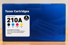 HP 210A Compatible Toner 4 Pack BK/C/M/Y for Color LaserJet Pro 4201 4301 picture