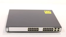 Cisco Catalyst 3750G 24-Port Gigabit Managed Switch P/N: WS-C3750G-24TS-S1U picture