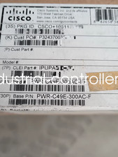 1PCS Cisco PWR-C49E-300AC-F Catalyst 4948E 300WAC Power Supply picture