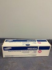 Genuine Samsung CLXM8540A CLX-M8540A Magenta Toner Cartridge M8540 NEW NIB picture