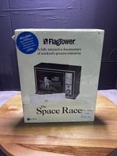 The Space Race Interactive Documentary Big Box PC FlagTower NEW/SEALED CD ROM picture